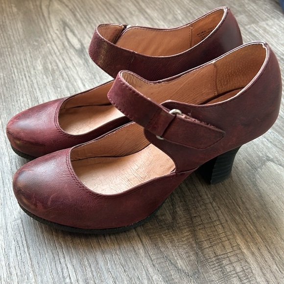 Miz Mooz New York City Mary Jane Kora leather heeled shoe size 7 - Picture 4 of 11